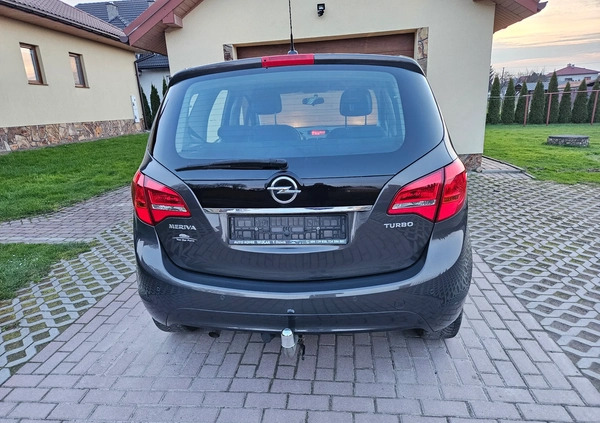 Opel Meriva cena 26800 przebieg: 120000, rok produkcji 2013 z Brzozów małe 352